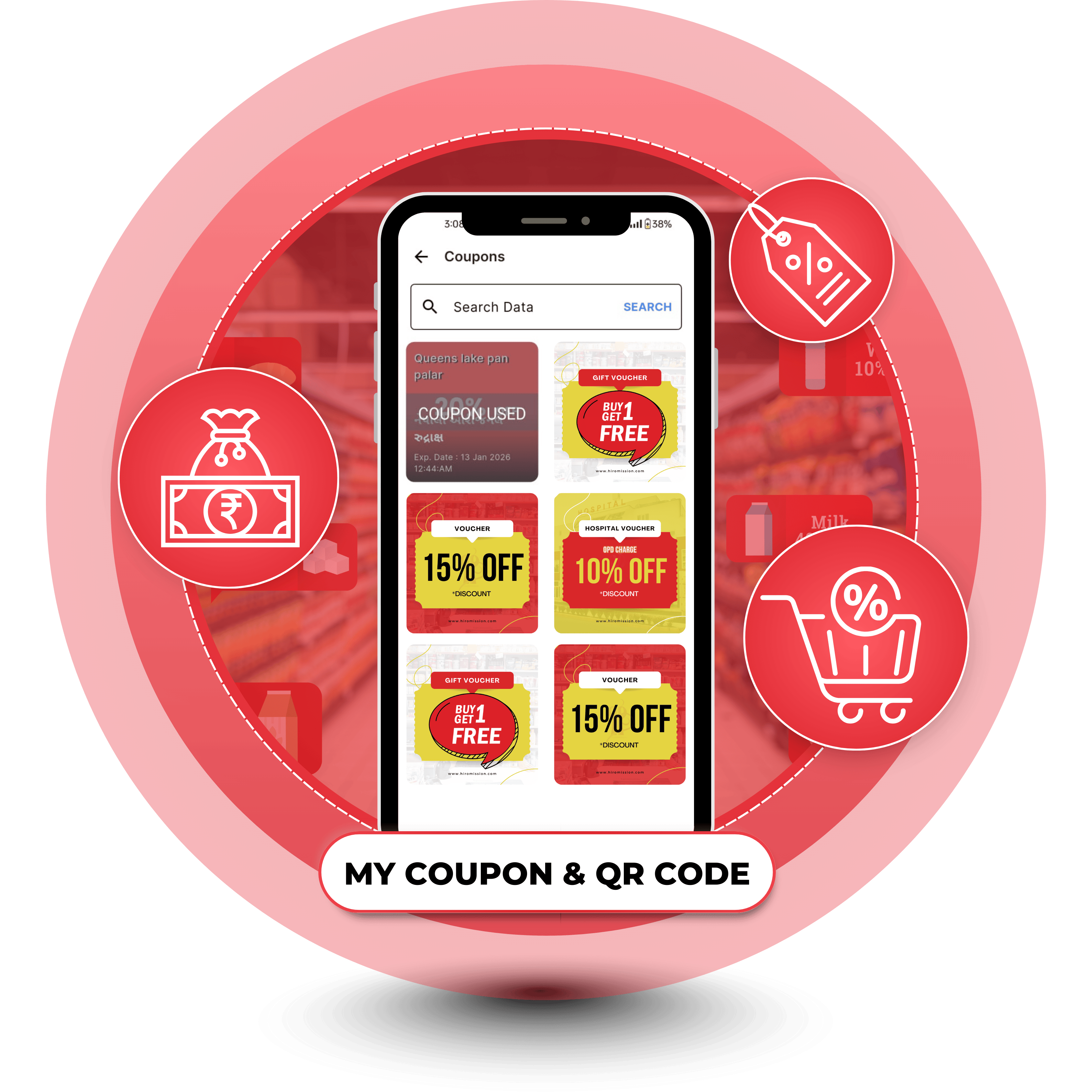 My Coupon & QR Code